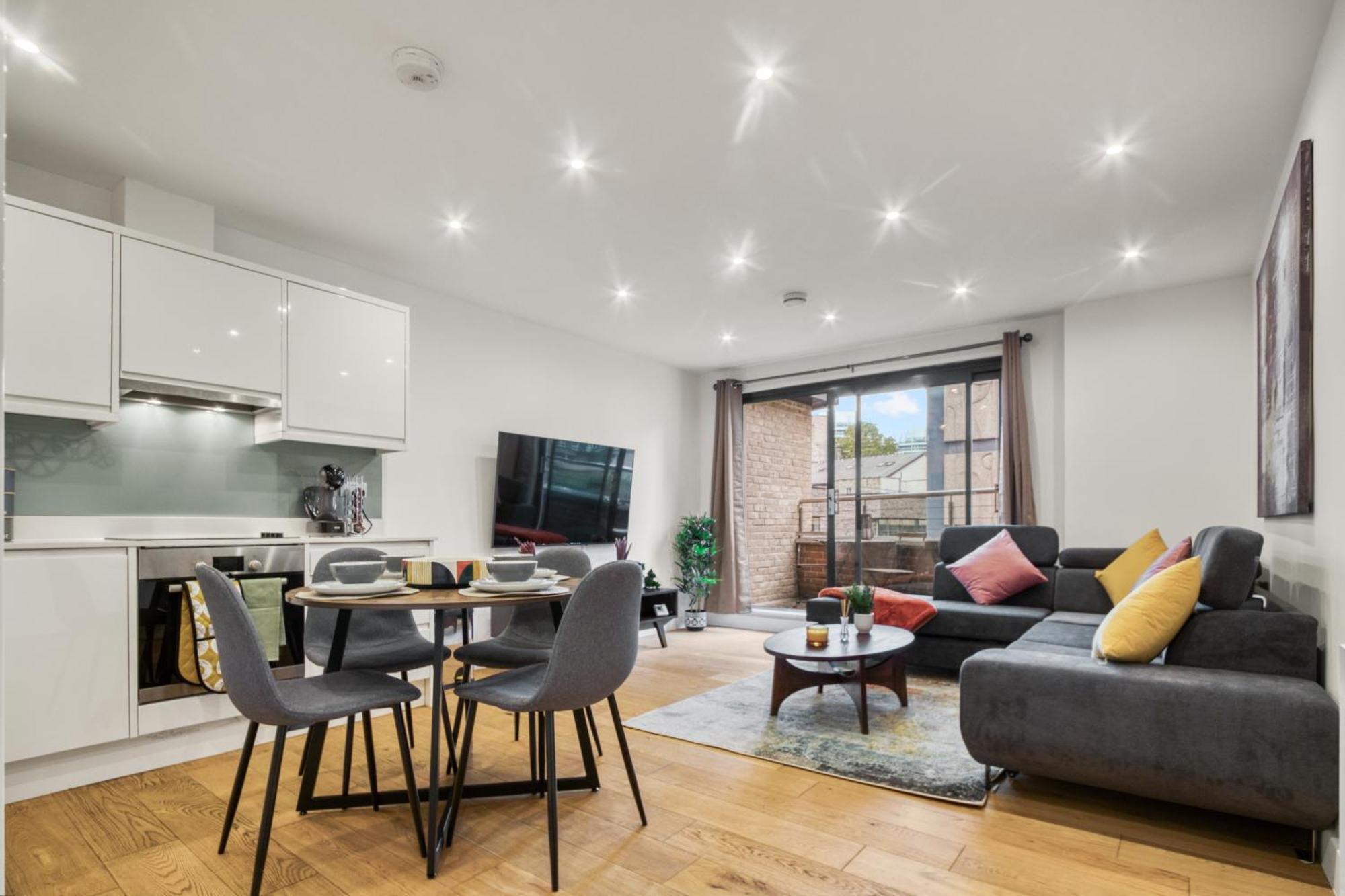 A Vibrant 2 Bed & 2 Bath In Old Street Zone 1 Apartamento *